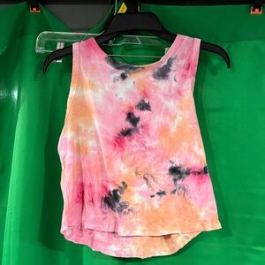 Tie-Dye Sleeveless Women's Top
